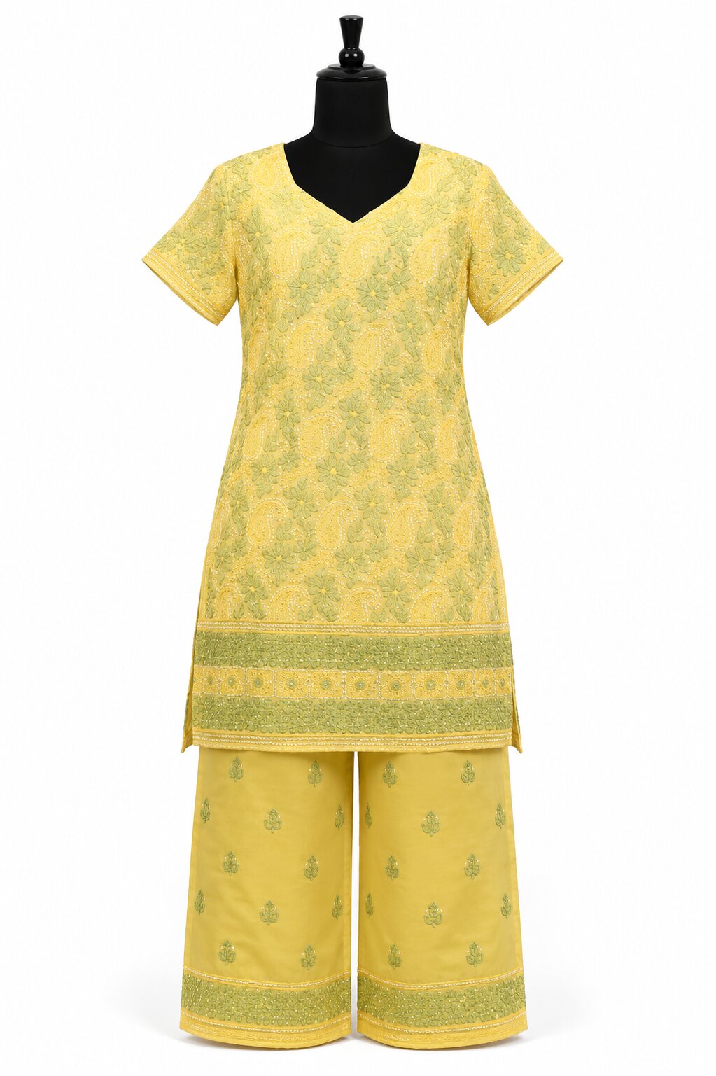 Lakhnavi Embroidery 2-Piece Suit
